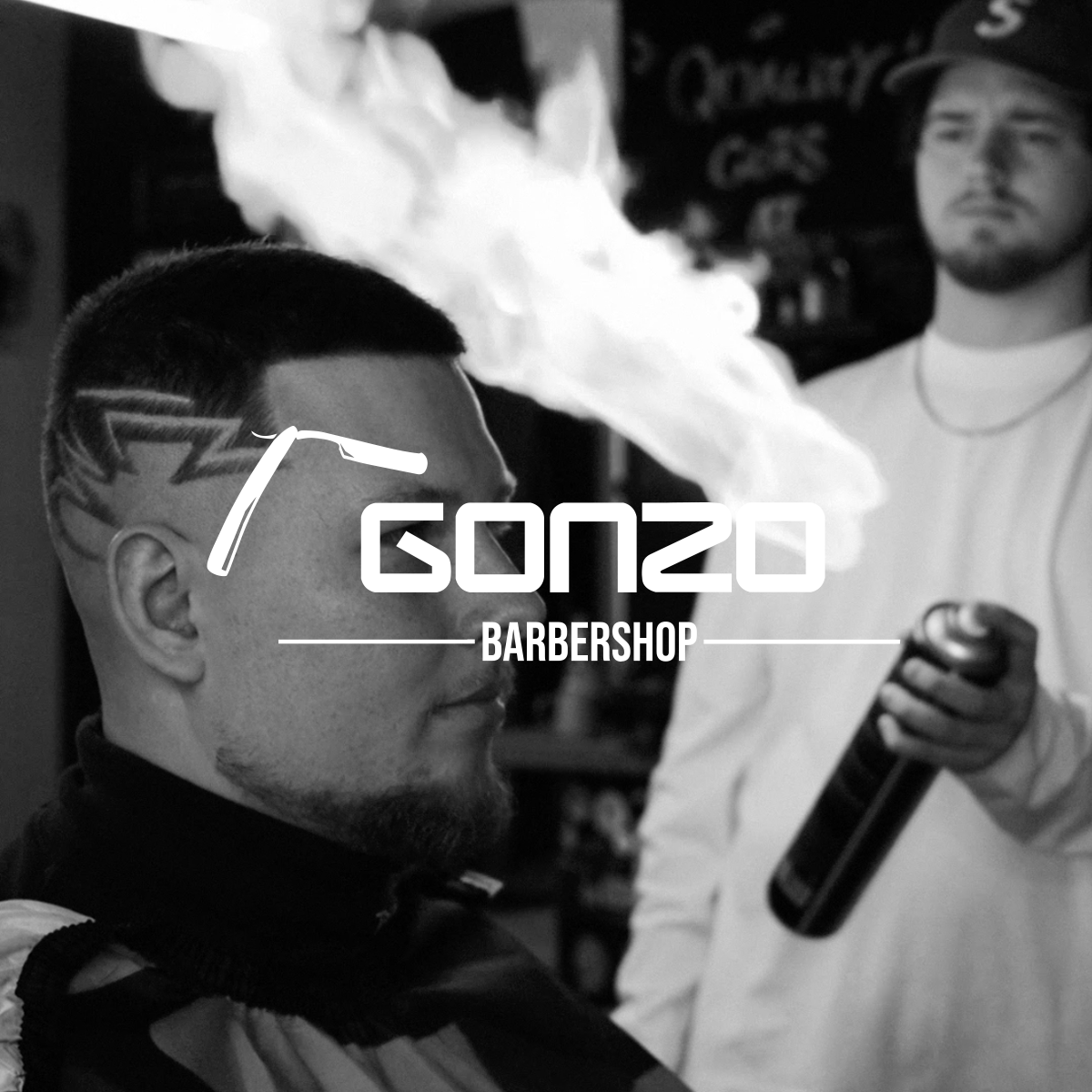 GONZO Men's Hair Lab - wnętrze salonu